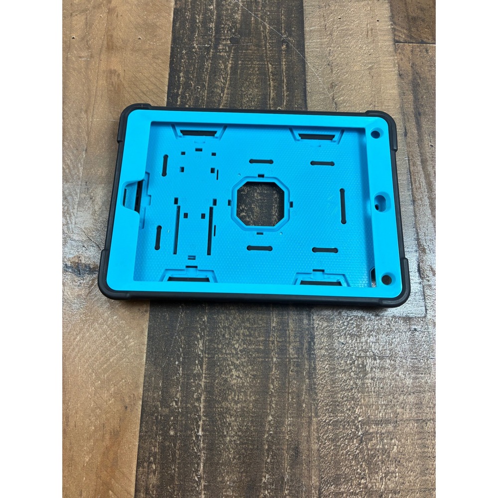 Seymac Rugged Tablet Case with Rotating Hand Strap Kickstand Black Blue‎